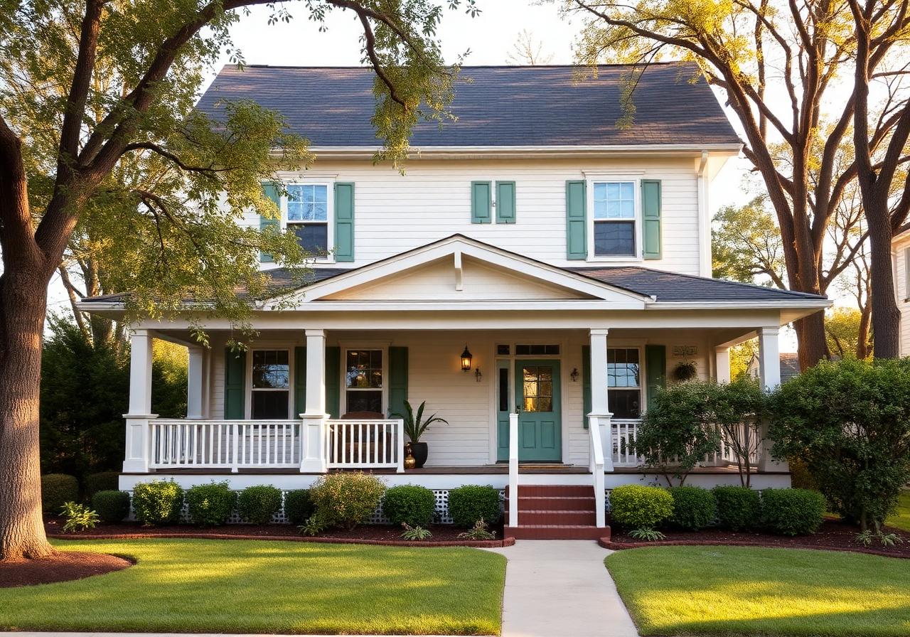 The Finding Your Bridge house exterior
